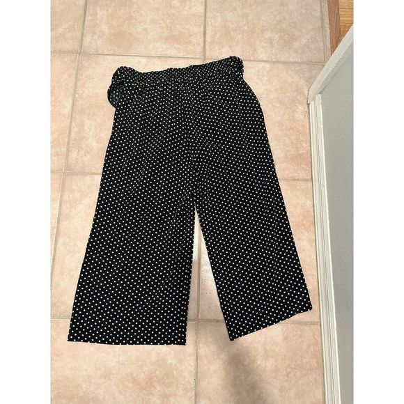 Max Edition Women's Pants Black & White Large - Picture 2 of 3